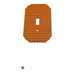 Lego Lightswitch Plate Orange